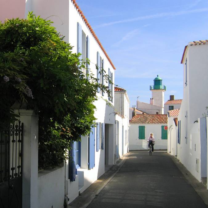 Streets of Port-Joinville, Ile d'Yeu © C. Poiraud OT Ile d'Yeu