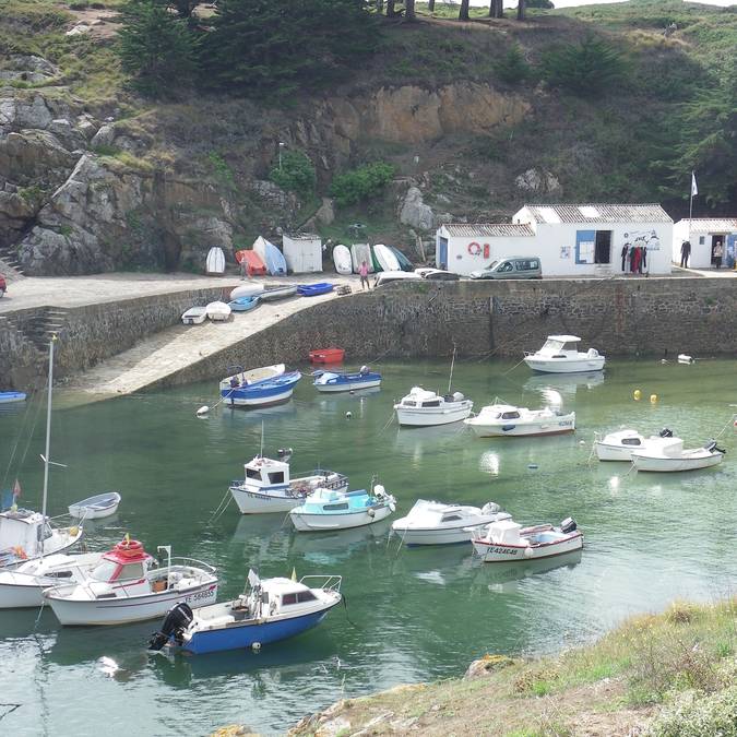 Port of La Meule, Ile d'Yeu 