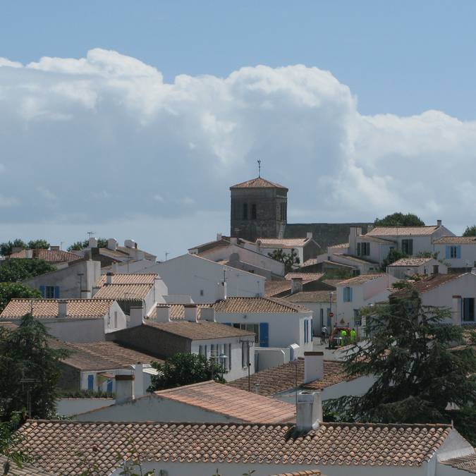 Village roofs, Saint-Sauveur, Ile d'Yeu